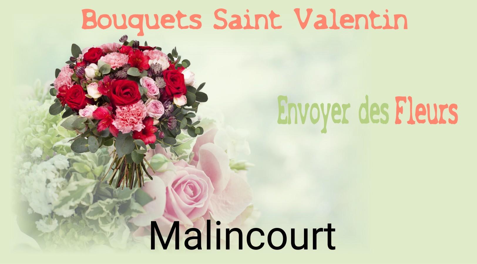 Roses de Saint-Valentin livrées à Malincourt